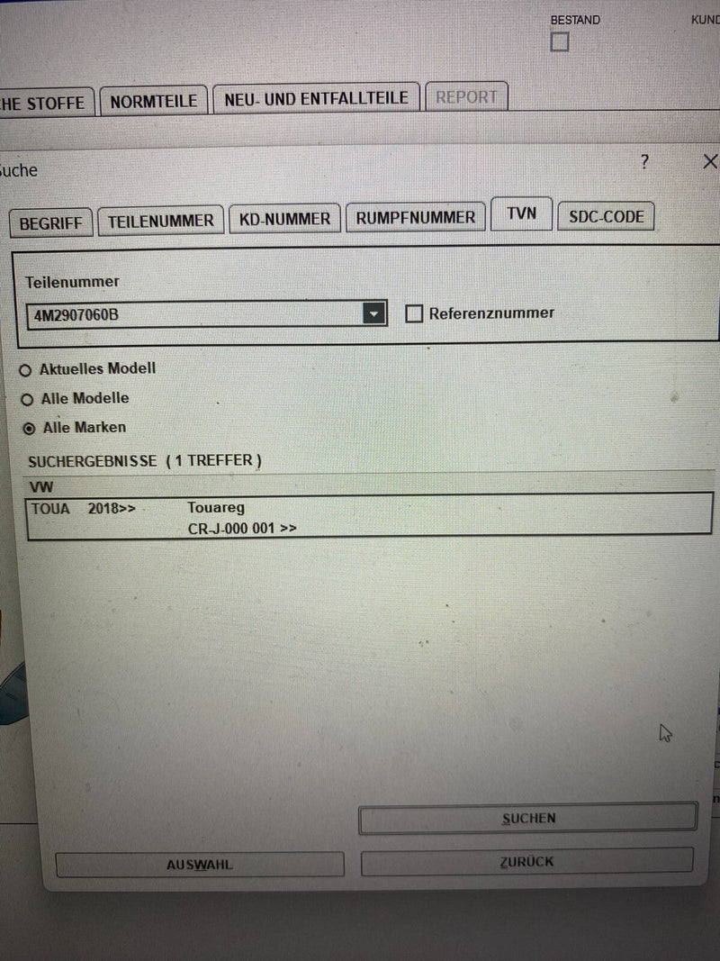 Touareg 760 Electronic Control Unit for Electric Drive 4M2907060 4M2907060B