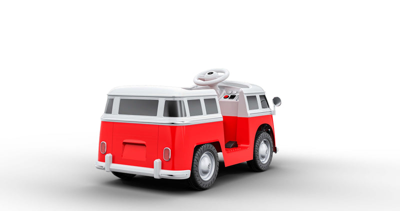 Volkswagen VW Bus Ride On Car Van for Kids W/Magic Cars® Wireless Parental Control