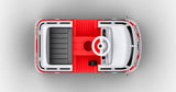 Volkswagen VW Bus Ride On Car Van for Kids W/Magic Cars® Wireless Parental Control