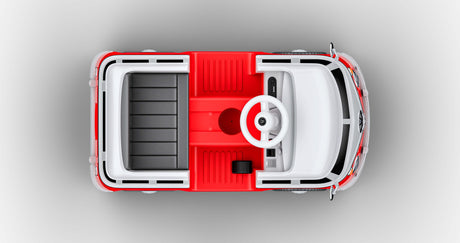 Volkswagen VW Bus Ride On Car Van for Kids W/Magic Cars® Wireless Parental Control