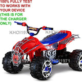 12V AC Wall Charger Adapter for Kid Trax Spiderman Power ATV Ride-On KT1301I