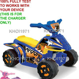 AC Wall Charger Adapter for Kid Motorz Kiddie Quad Ride-On Toy