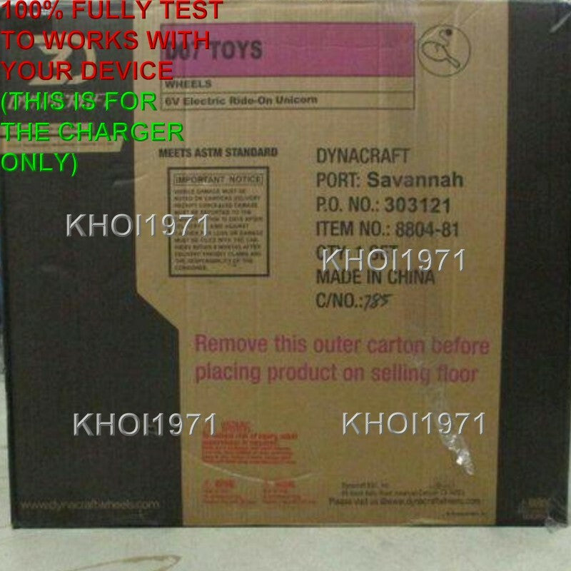 Wall Charger AC Adapter 4F 8804-81 for Unicorn Stable Buddies Deluxe