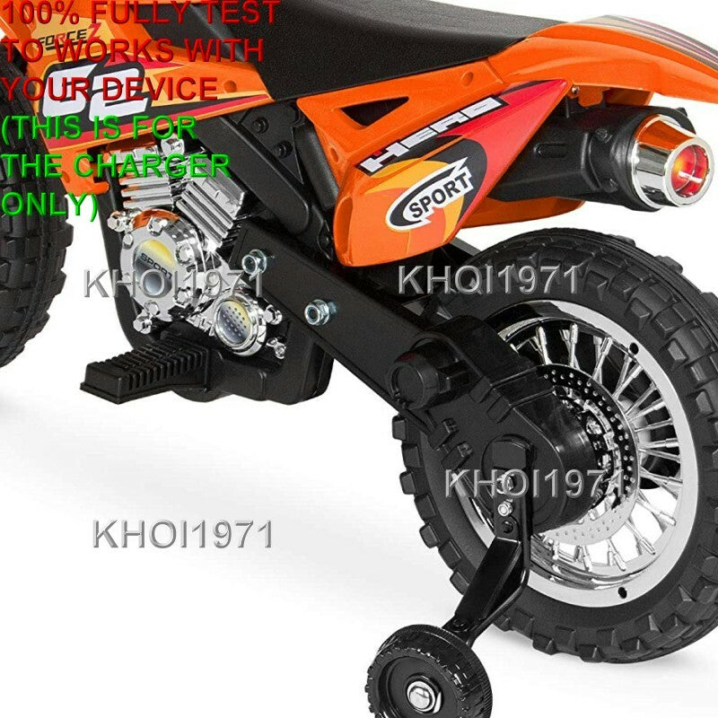 AC Wall Charger Adapter for Blazin Wheels 62 RT Force Z Hero Dirt Motor Bike Ride