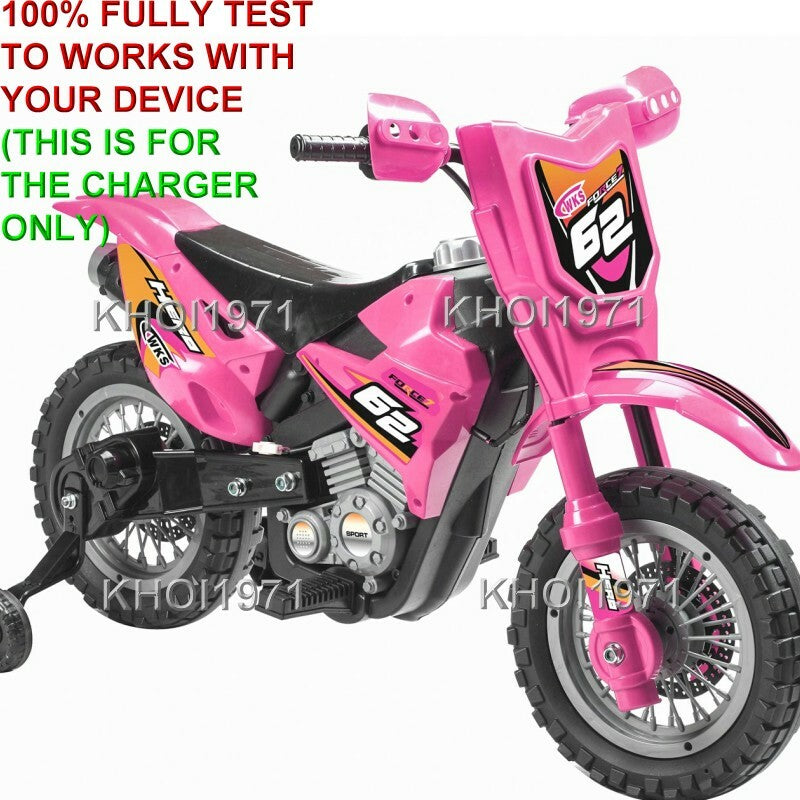 AC Wall Charger Adapter for Blazin Wheels 62 RT Force Z Hero Dirt Motor Bike Ride