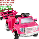 AC Wall Charger Adapter for Kid Trax KT1277WMA Heavy Hauling Ride-On Pickup Truck