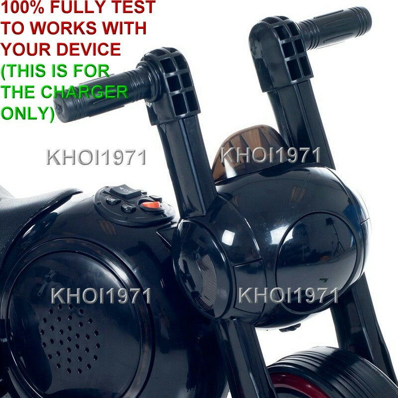 Wall Charger AC Adapter 4-Pack for Little Rider Sleek LED Space Travel Ride-On Toy