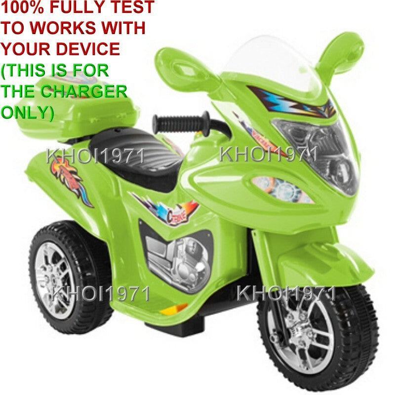 AC Wall Charger Adapter for Little Rider 3-Wheel Trike Bike Ride-On Toy