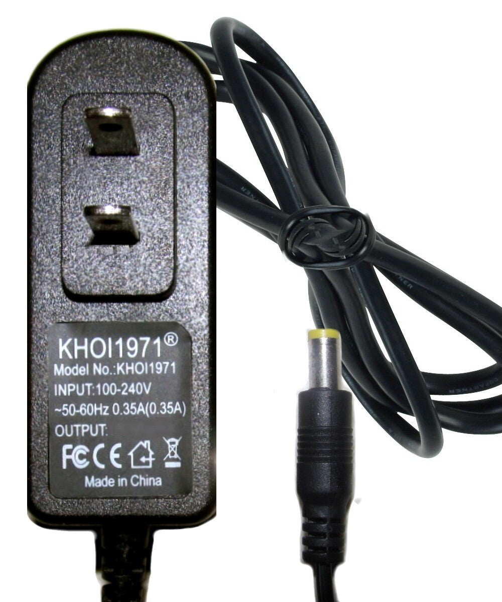 12V AC Charger Adapter for Kidtrax KT1342WM Cool Car Convertible Ride-On