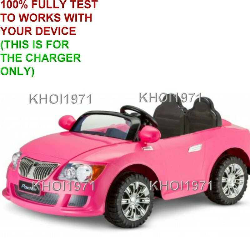 12V Convertible Ride-On Car Wall Charger AC Adapter for Kids