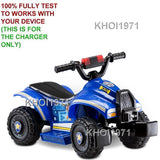 6V AC Wall Charger Adapter for Kidtrax Paw Patrol Chase Ride-On Battery KT1378WM