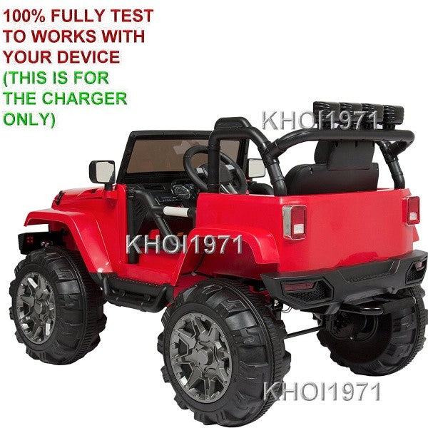 12V Red Ride-On Truck Wall AC Charger Adapter Model SKY3763