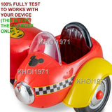 AC Wall Charger Adapter for KidTrax KT1490WM Mickey Mouse Scooter Side Car Ride-On Toy