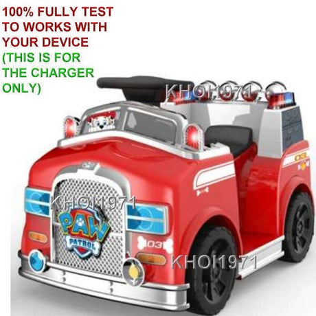 6V AC Wall Charger Adapter for Dynacraft Paw Patrol Marshall Ride-On Quad 8804-62 Model