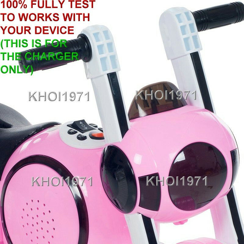 AC Wall Charger Adapter for Little Rider 80 KB803B LED Space Travel Ride-On Toy