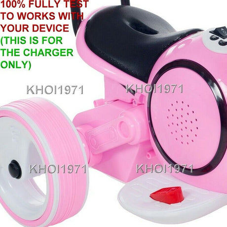 AC Wall Charger Adapter for Little Rider 80 KB803B LED Space Travel Ride-On Toy