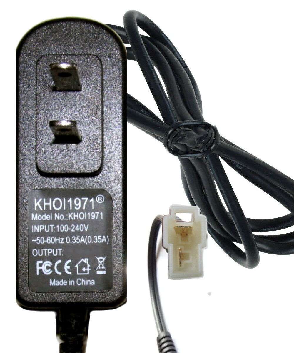 8FT AC Wall Charger Adapter for Kid Motorz Little Police Patrol Ride-On Motorcycle