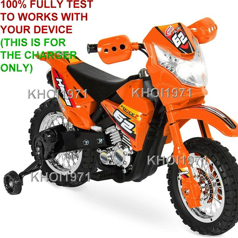 AC Wall Charger Adapter for 8T Blazin Wheels 62RT Force Z Hero Dirt Motorbike Ride