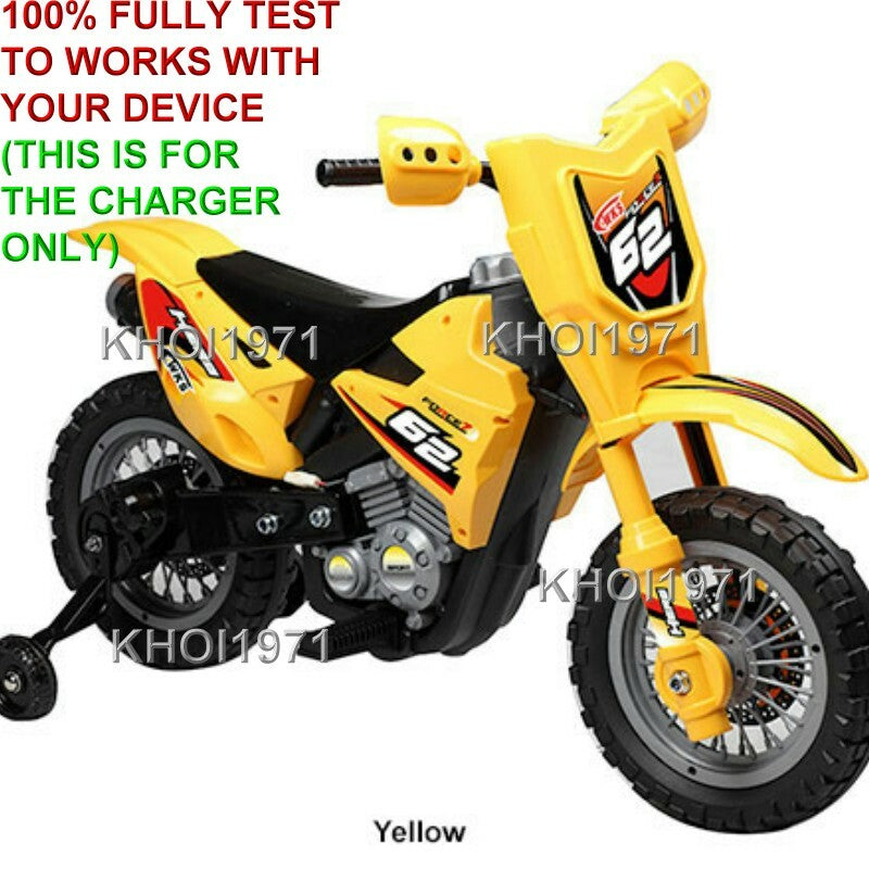 AC Wall Charger Adapter for 8T Blazin Wheels 62RT Force Z Hero Dirt Motorbike Ride