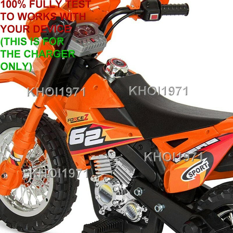 AC Wall Charger Adapter for 8T Blazin Wheels 62RT Force Z Hero Dirt Motorbike Ride