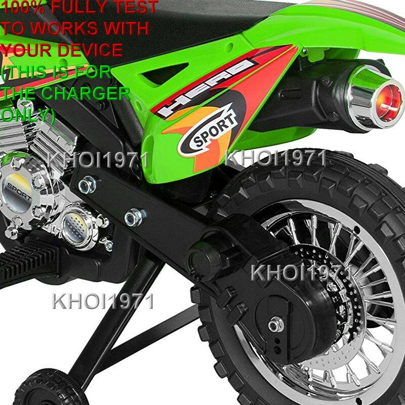 AC Wall Charger Adapter for 8T Blazin Wheels 62RT Force Z Hero Dirt Motorbike Ride