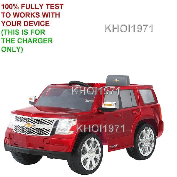 6V AC Wall Charger Adapter for Chevy Tahoe Ride-On Toy by Rollplay