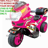 AC Charger Adapter for 6V Battery Kid's 3-Wheel Motorbike Ride-On Toy