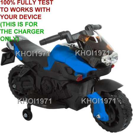 AC Wall Charger Adapter for Little Rider Ride-On Motorcycle Training Wheel
