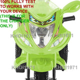 Wall Charger AC Adapter for Little Rider 3-Wheel Ride-On Trike Motorcycle