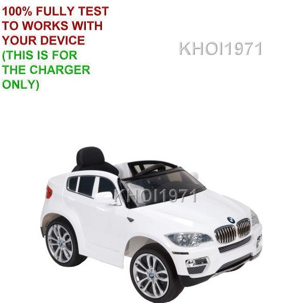 AC Wall Charger Adapter for 6V Battery Ride-On Cars Compatible with BMW X6 Model 17044