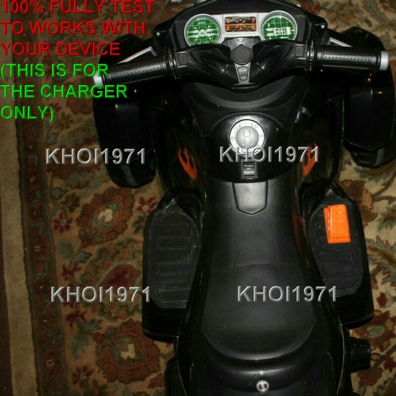 6V AC Wall Charger Adapter for Huffy Star Wars X-Wing Fighter Motorcycle Model 17066