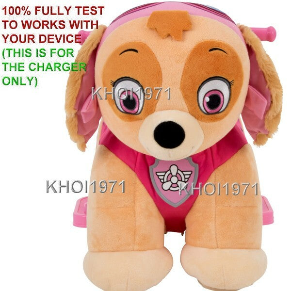 AC Wall Charger Adapter for 6V Paw Patrol Skye Deluxe Ride-On Toy