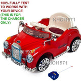 AC Charger Adapter for 80 KB2098 Little Rider Coupe with Remote Control