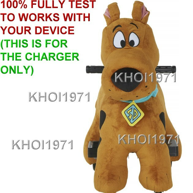 6V AC Wall Charger Adapter for Scooby-Doo Deluxe Ride-On Battery Model 8805-45