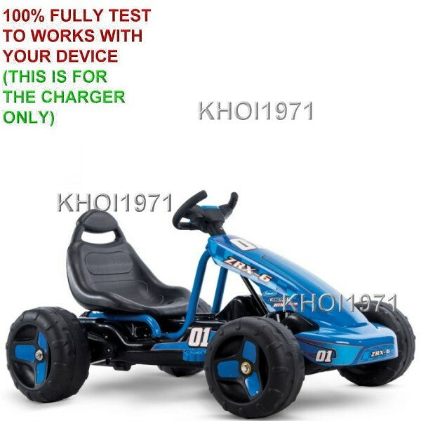 6V AC Wall Charger Adapter for Blue Flat Cart Ride-On Toy