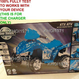 6V AC Wall Charger Adapter for Blue KT1158TGA KidTrax Camo Ride-On ATV