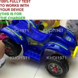6V AC Wall Charger and Adapter for Blue and Red Seat Paw Patrol Quad Ride-On Toy