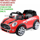12V AC Wall Charger Adapter for BMW Mini Hatch Ride-On Toy