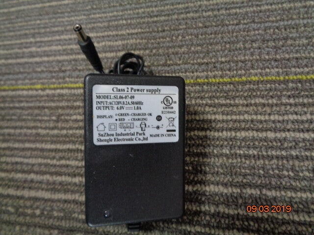 6V AC Wall Charger Adapter for Dynacraft Devices
