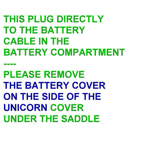 AC Wall Charger Adapter for 12V Battery Feber My Wild Pony Ride-On Horse Toy