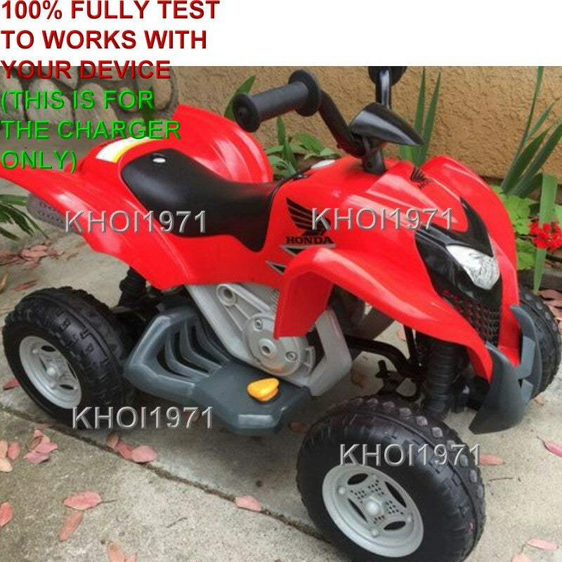 AC Wall Charger Adapter for 6V Battery Honda TRX700 Sport ATV Ride-On Car