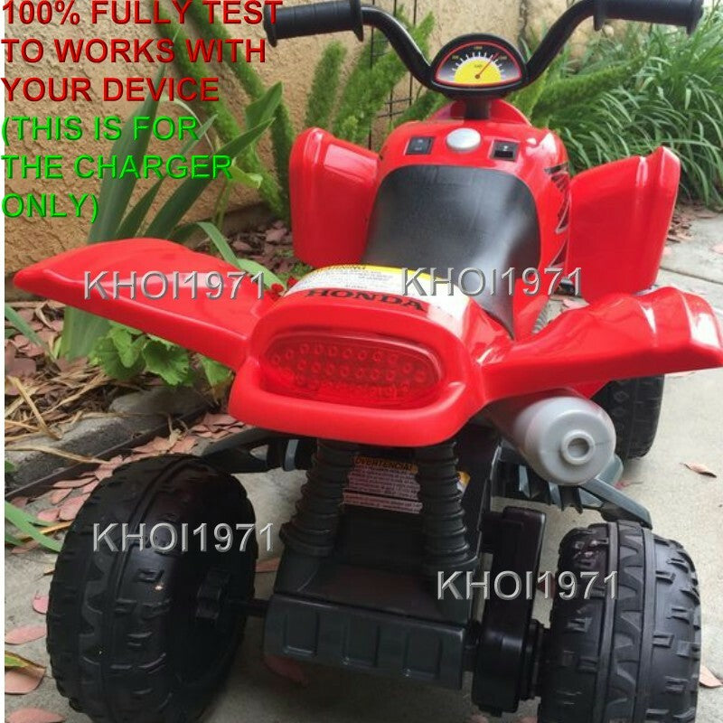 AC Wall Charger Adapter for 6V Battery Honda TRX700 Sport ATV Ride-On Car