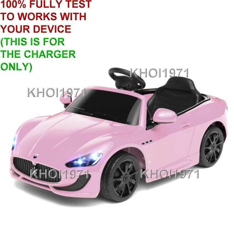 AC Wall Charger Adapter for 6V Ride-On Sports Car Battery