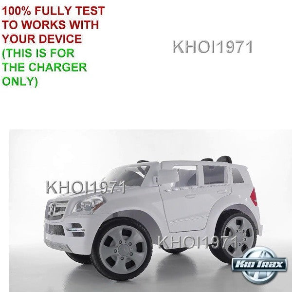 AC Wall Charger Adapter for Kid Trax Mercedes Benz GL450 6V Ride-On Battery