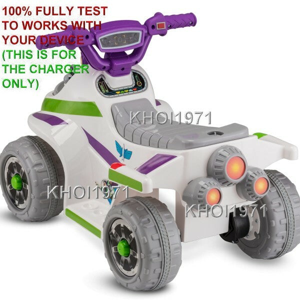 AC Wall Charger Adapter for KidTrax Buzz Lightyear Toy Story 4 Ride-On KT1511WMA