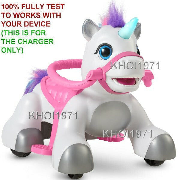 6V AC Wall Charger Adapter for KidTrax Ride-On Dinosaur Toy