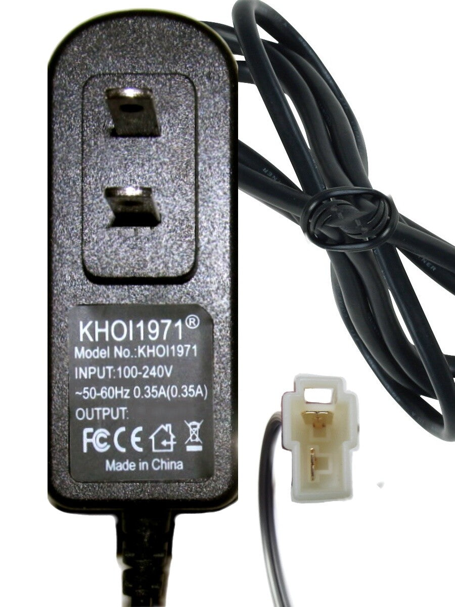 AC Charger Adapter for Kid Trax 6V Ride-On Battery