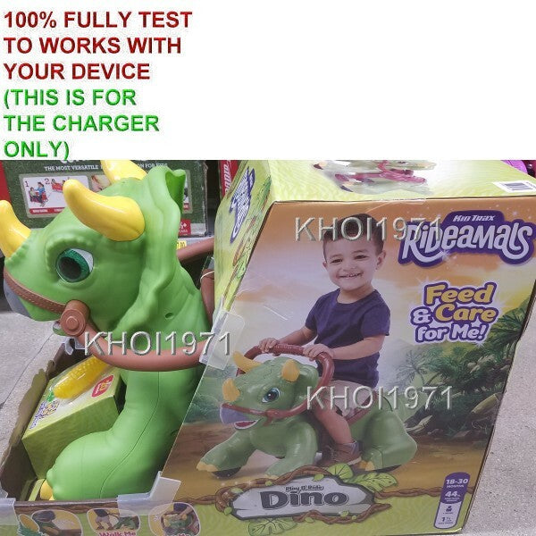 AC Adapter Charger for KidTrax Ride-On Unicorn 6V Battery