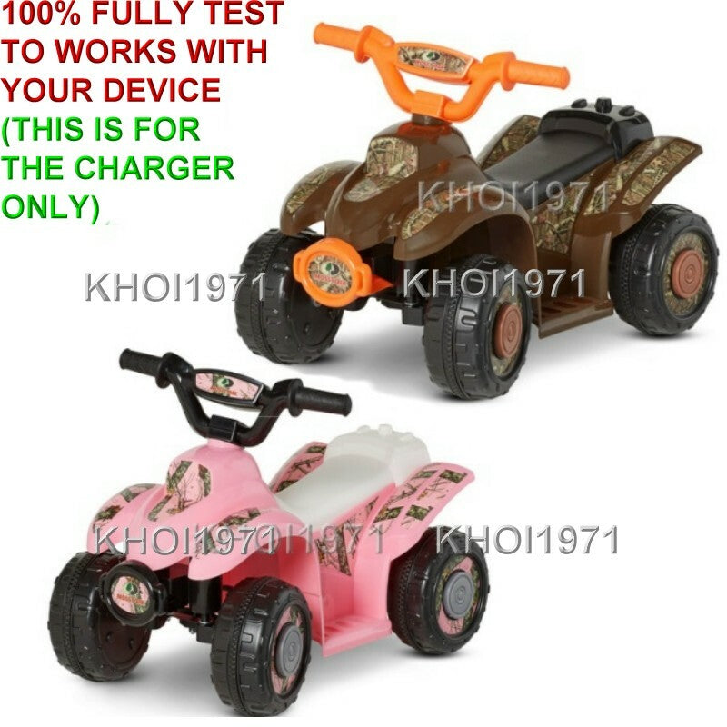 AC Wall Charger Adapter for KidTrax StarBright, Glow & Go Ride-On Toys