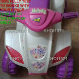 6-Volt AC Wall Charger Adapter for Kid Trax Melody Toddler Quad Ride-On KT1014TG